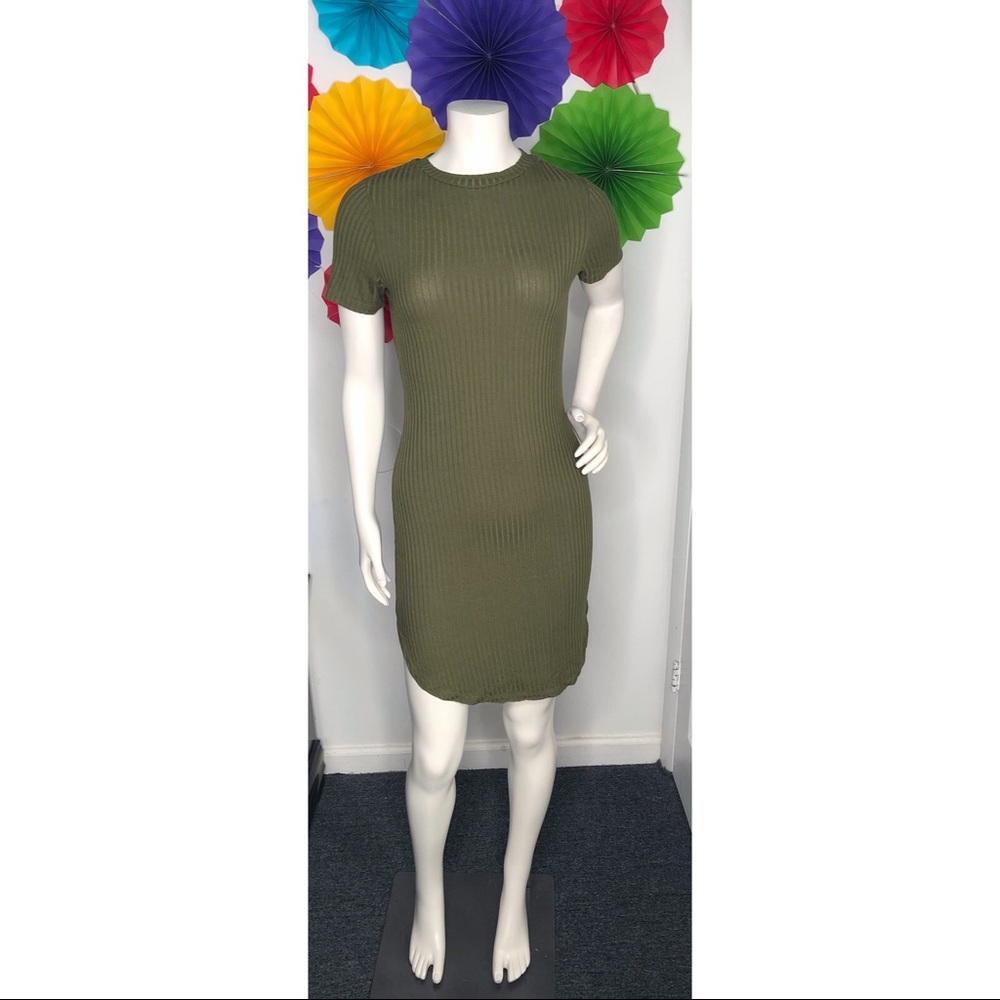 Olive Green Dress 🍰